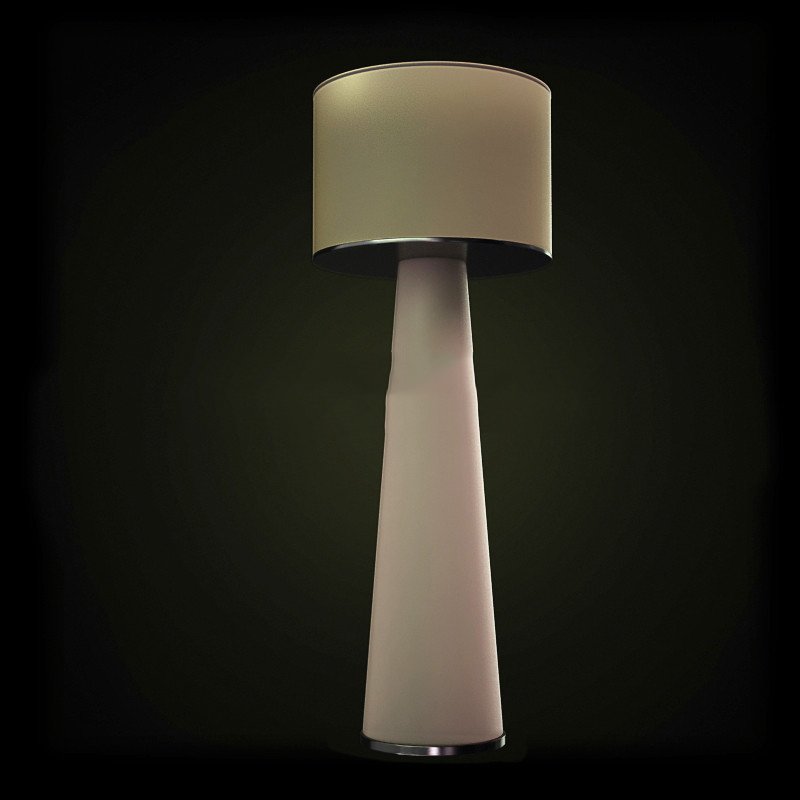 单体模型灯具落地灯