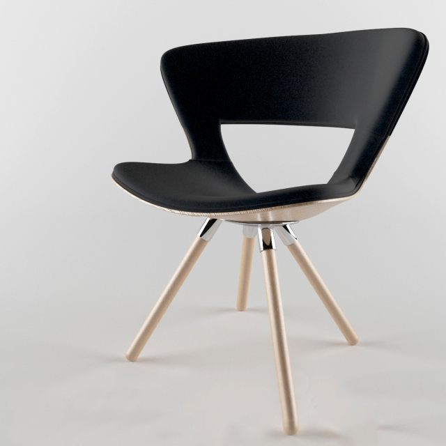 单体模型 国外模型 椅子 餐椅