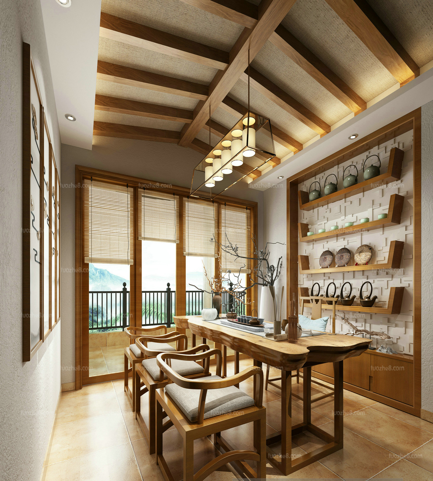 店铺 & 咖啡 & 茶楼 茶楼&茶馆&茶室&茶餐厅 设计氛围 东方美学 禅意