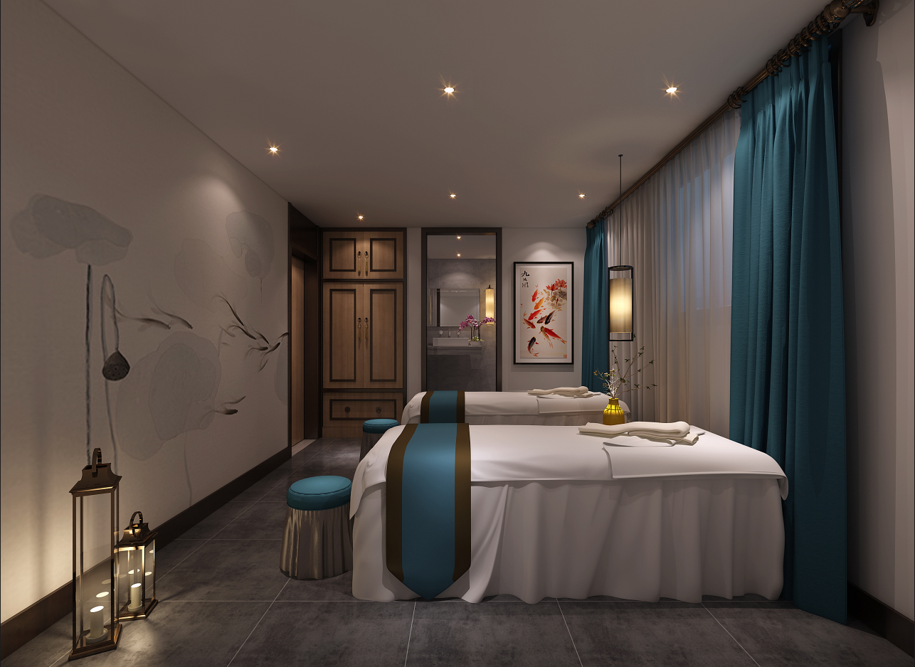 【名师联】新中式spa馆3 133295