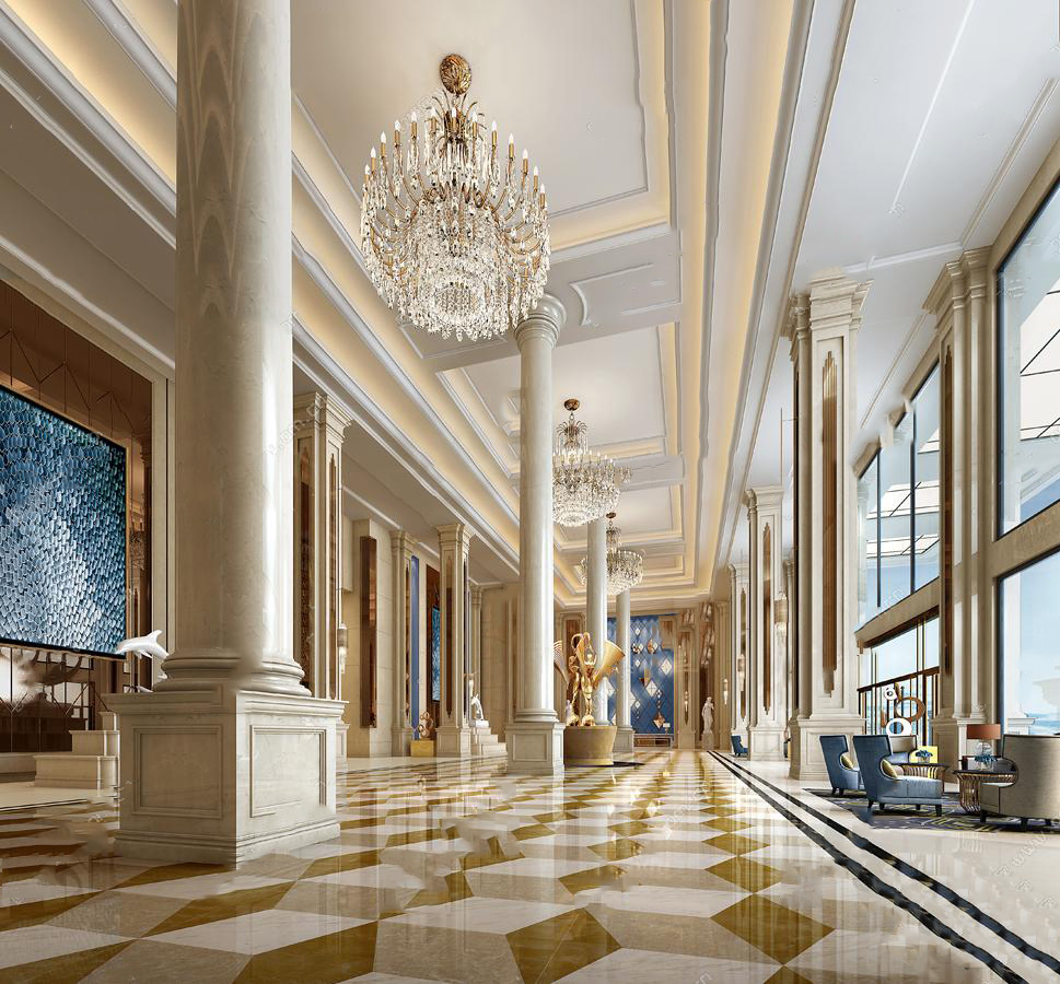 【名师联】欧式酒店会所大堂142148