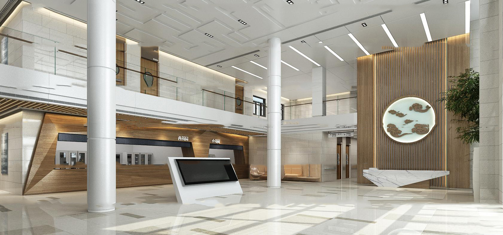 【名师联】现代中医院大厅142094