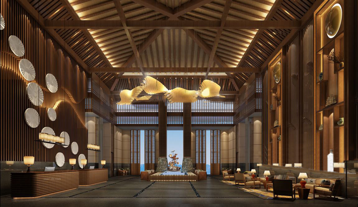 酒店设计 & 民宿设计 高端精品酒店 新中式风格 设计氛围 东方美学