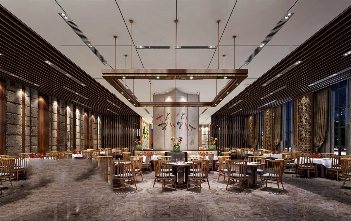 【名师联】新中式风格餐厅149447