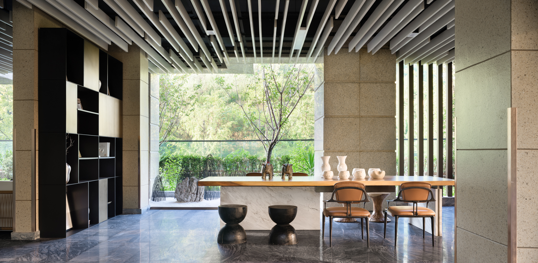 【名师联】现代售楼处休闲区165662