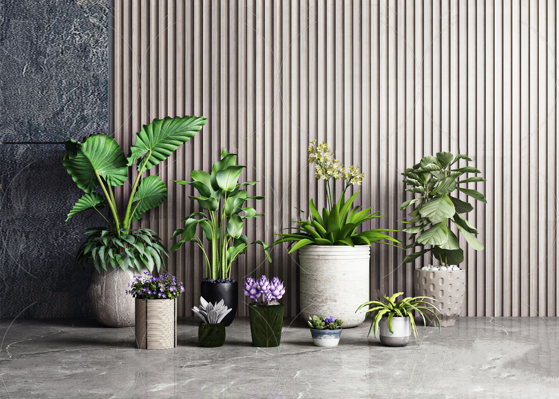 【名师联】现代绿植盆栽4172729