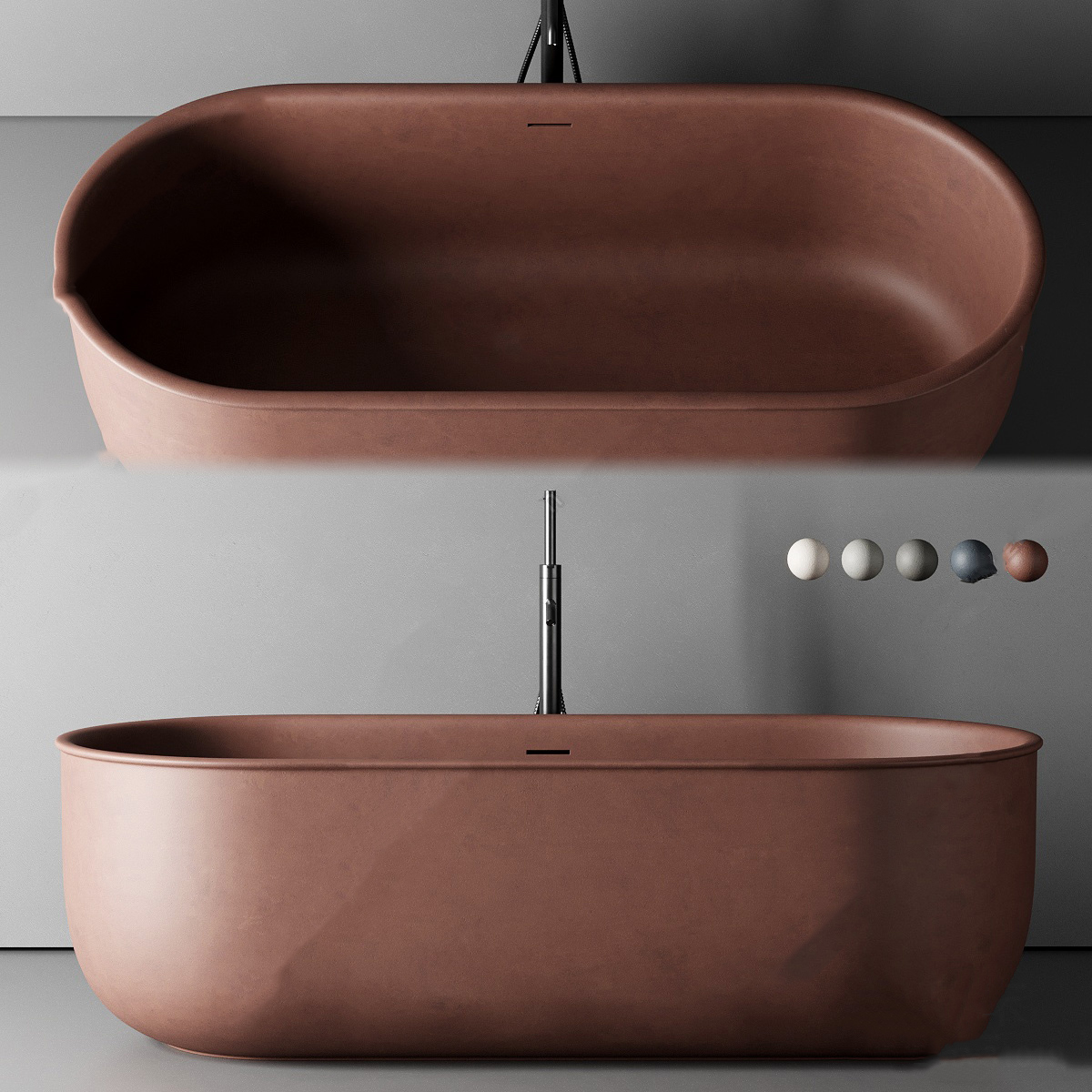 【名师联】现代浴缸浴盆207351【查看模型】