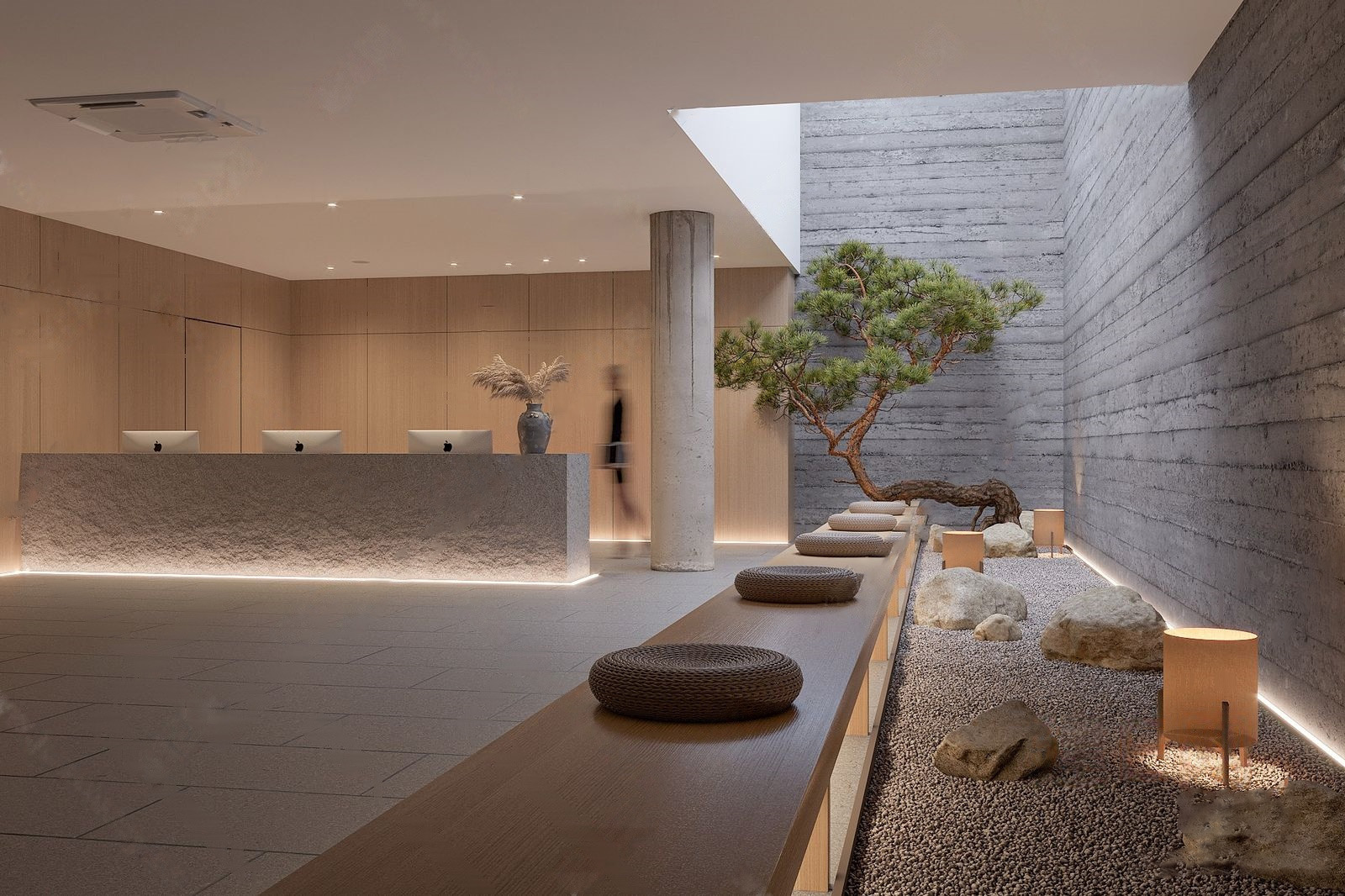 【名师联】日式酒店大堂238973