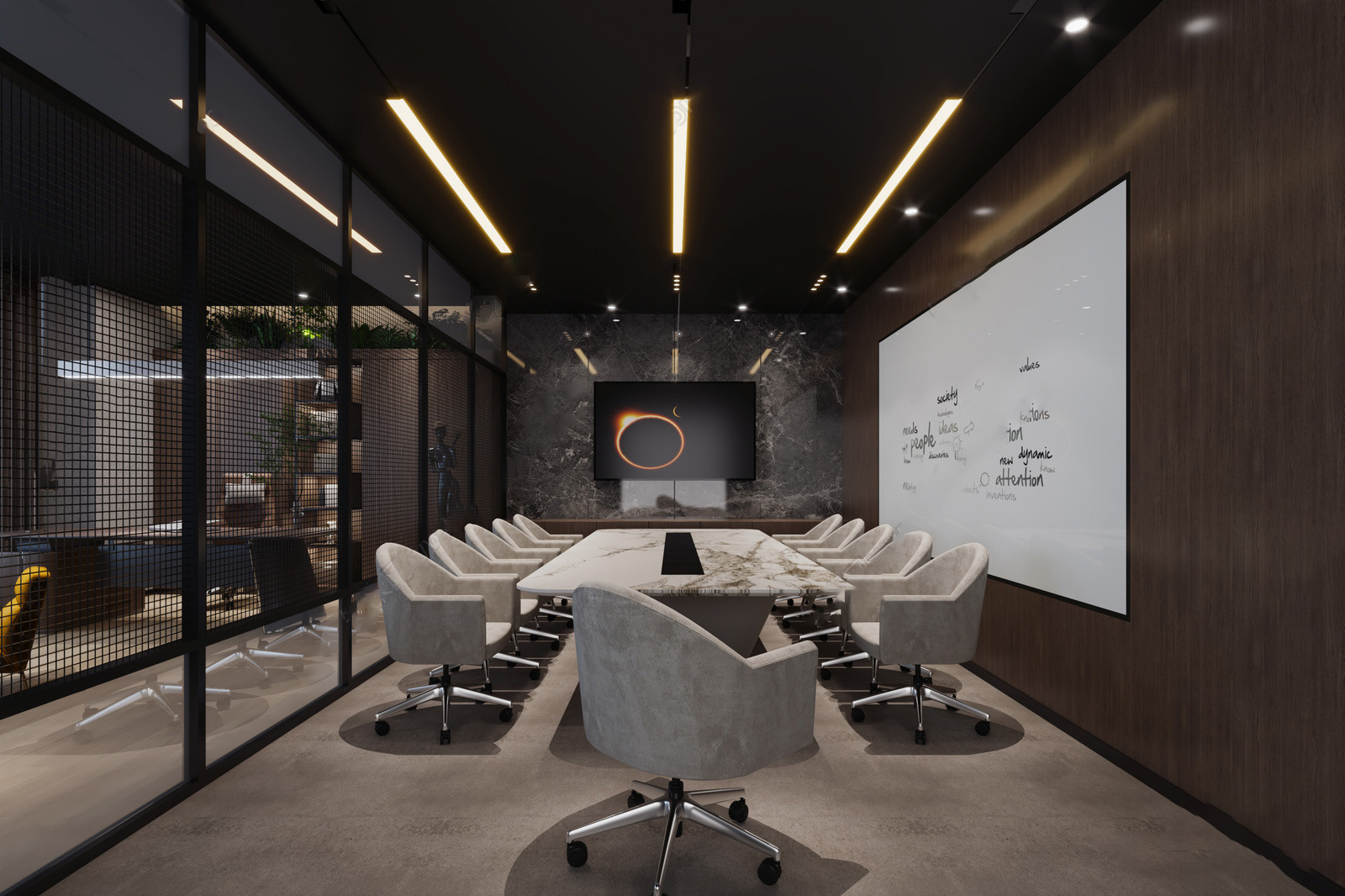 【名师联】工业风会议室239718