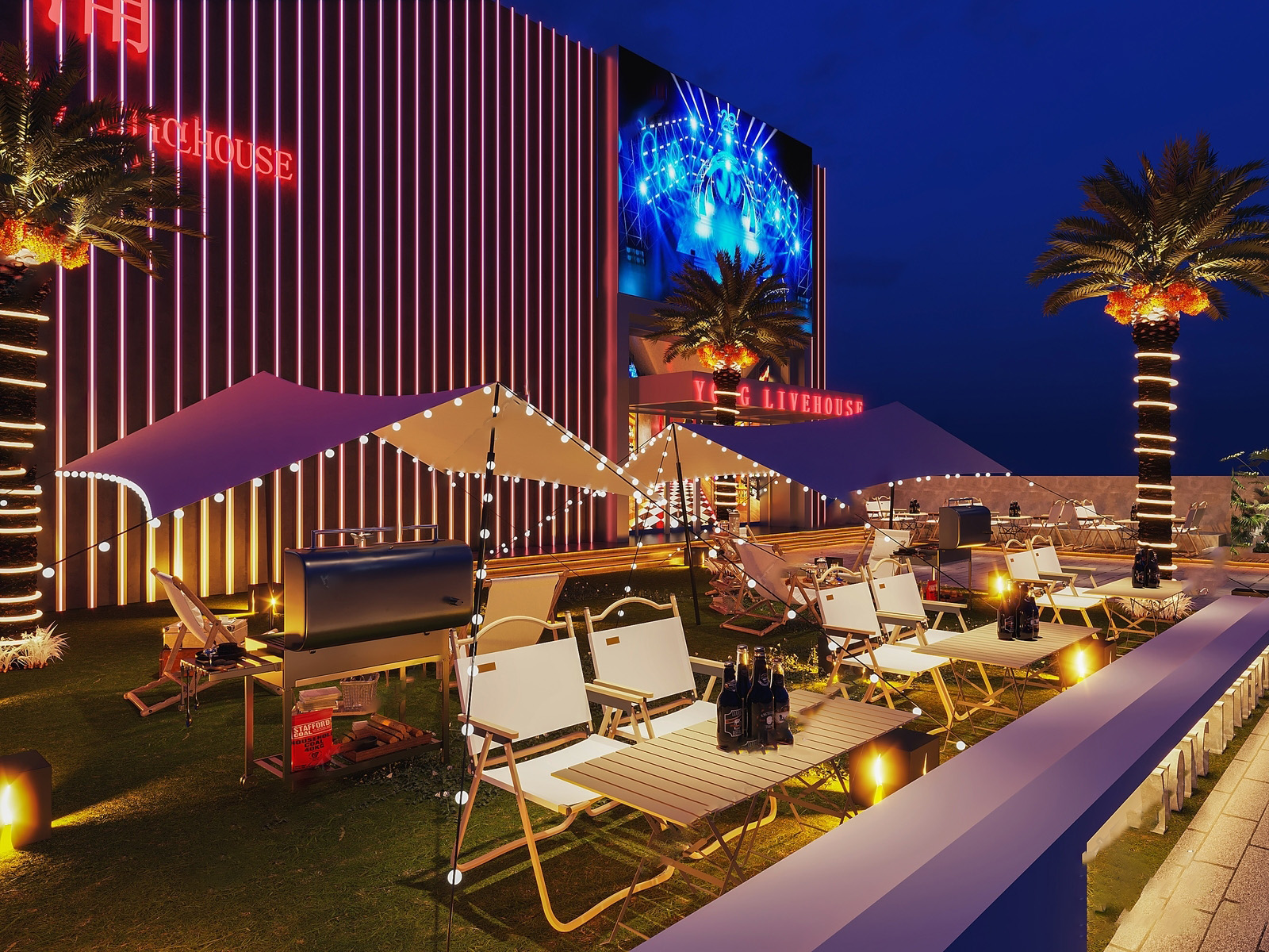 酒吧 & 夜店 设计氛围 西洋古典 金属元素 场景模型 休闲娱乐 ktv&