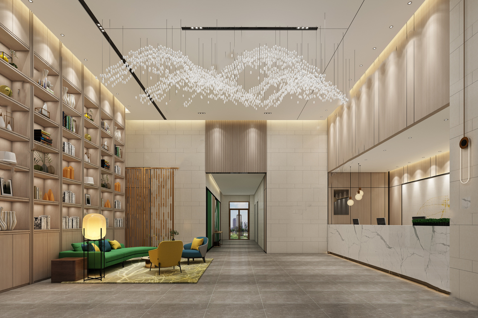 【名师联】现代酒店大堂244658