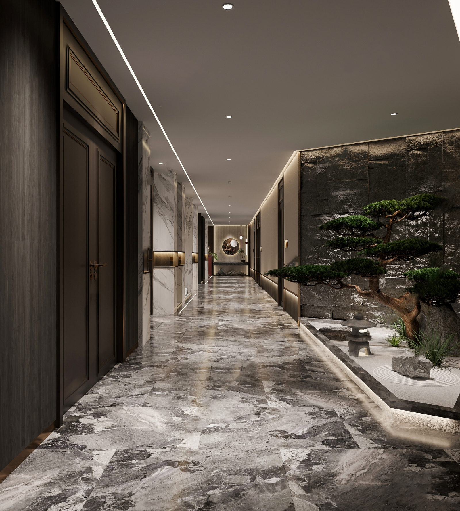 【名师联】新中式酒店过道249816