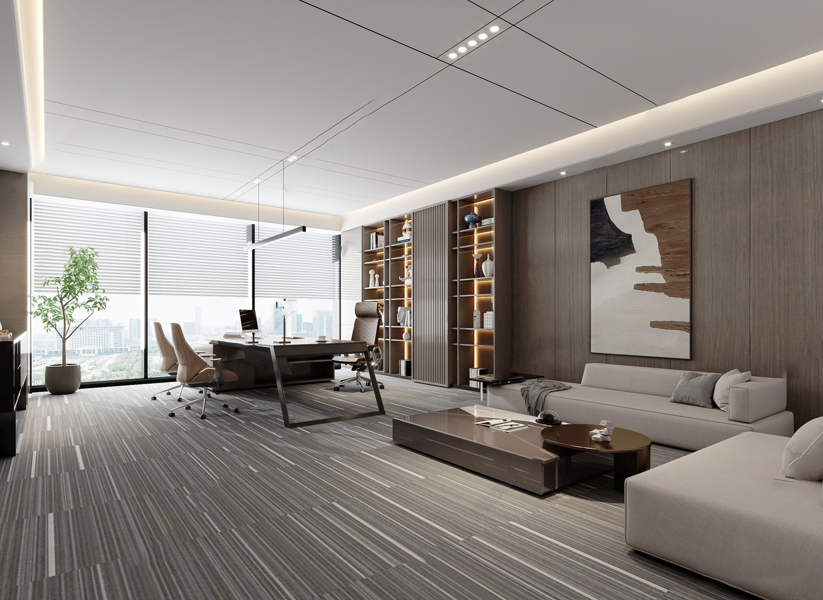 【名师联】现代总经理办公室252184